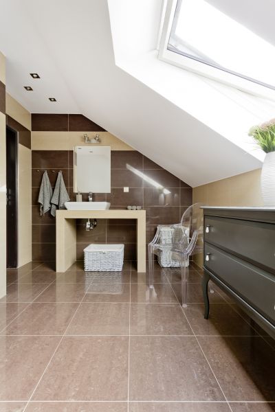 Attic Bathroom Installation in Palm Harbor