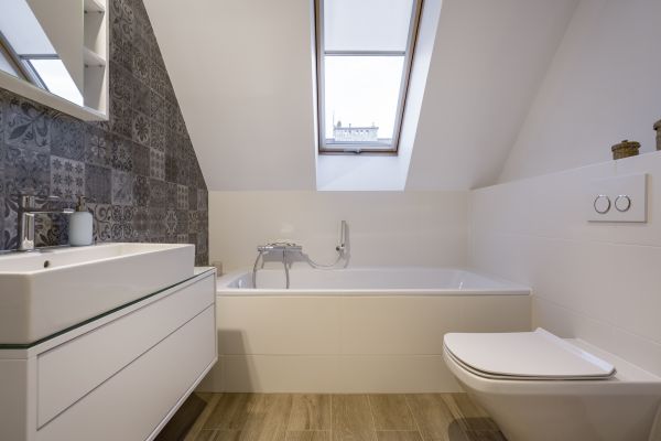 Attic Bathroom Construction in Palm Harbor